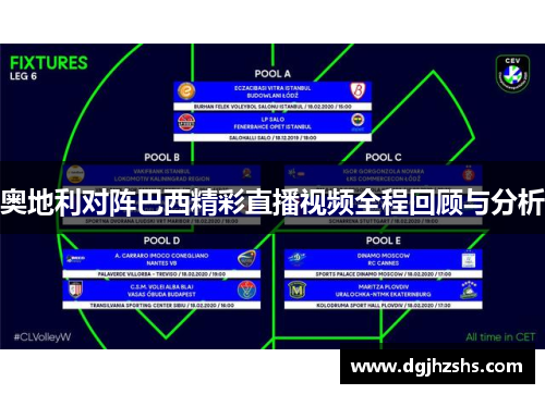 奥地利对阵巴西精彩直播视频全程回顾与分析